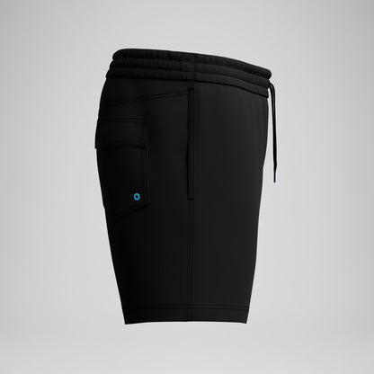 Speedo Medley Logo Swim Shorts Black/Orange