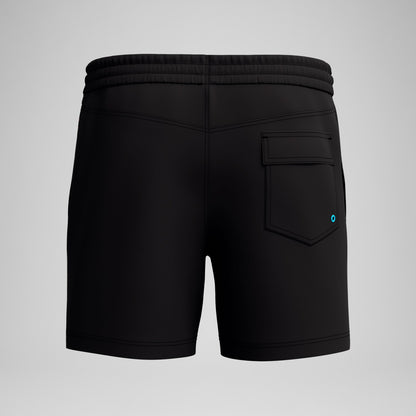 Speedo Medley Logo Swim Shorts Black/Orange