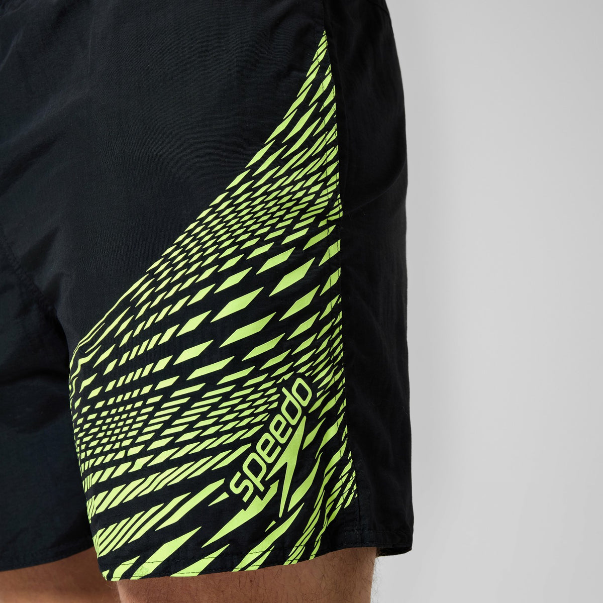Speedo HyperBoom Splice Swim Shorts Black/Yellow