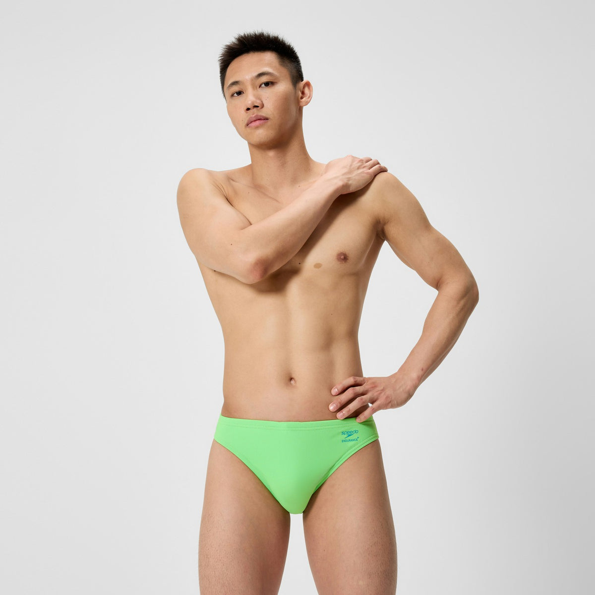 Speedo Club Training Brief Bright Green