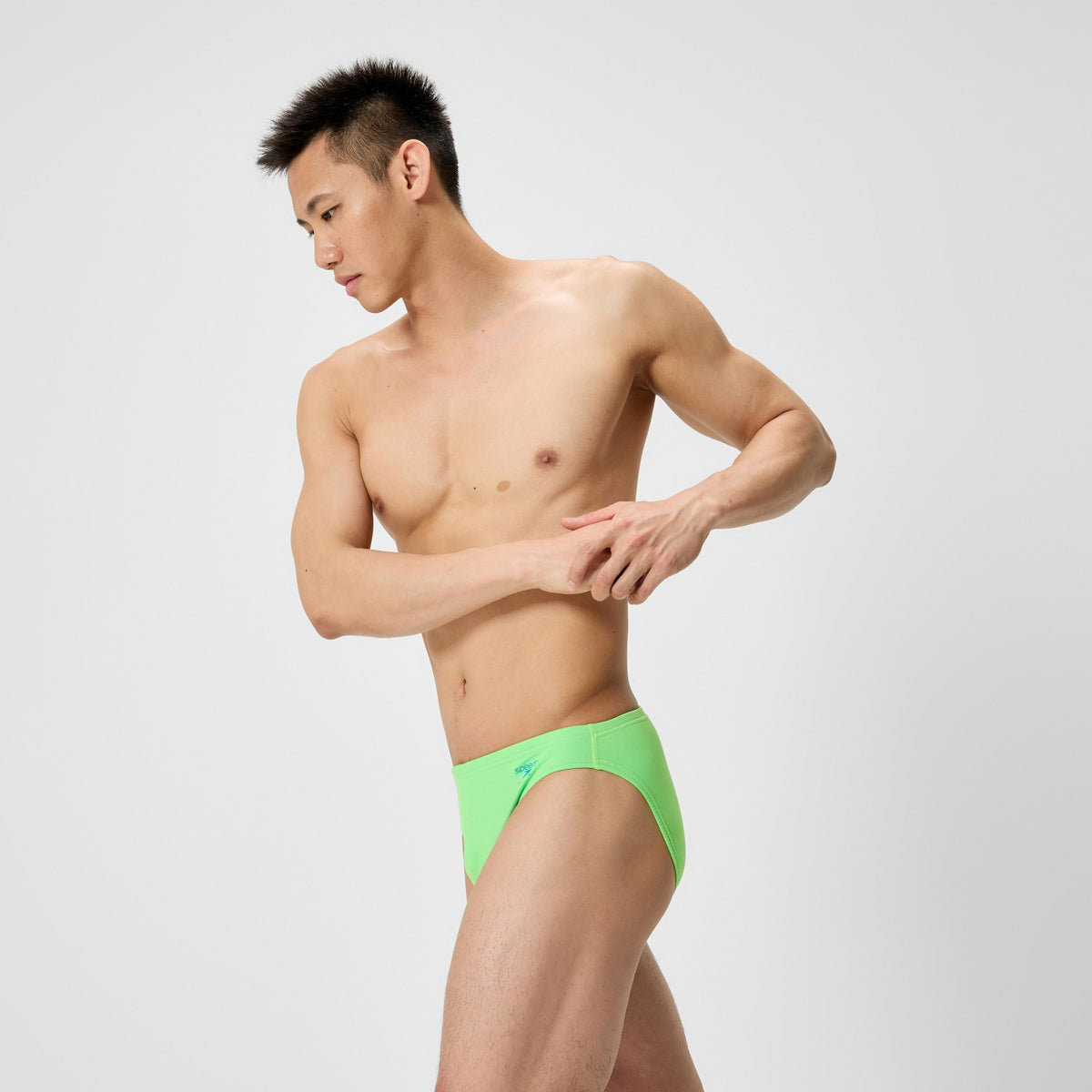 Speedo Club Training Brief Bright Green