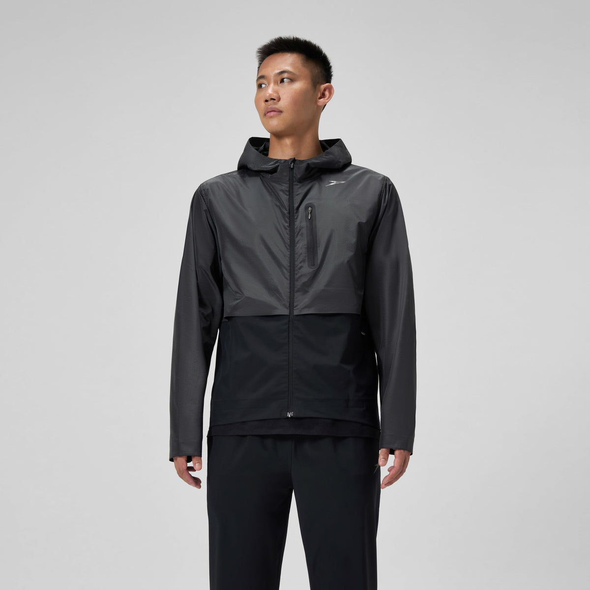 Speedo V Class Pro Jacket Black/Grey