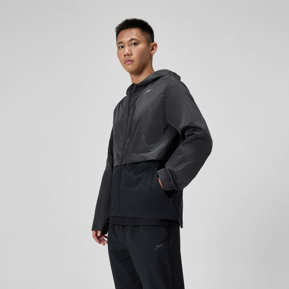 Speedo V Class Pro Jacket Black/Grey