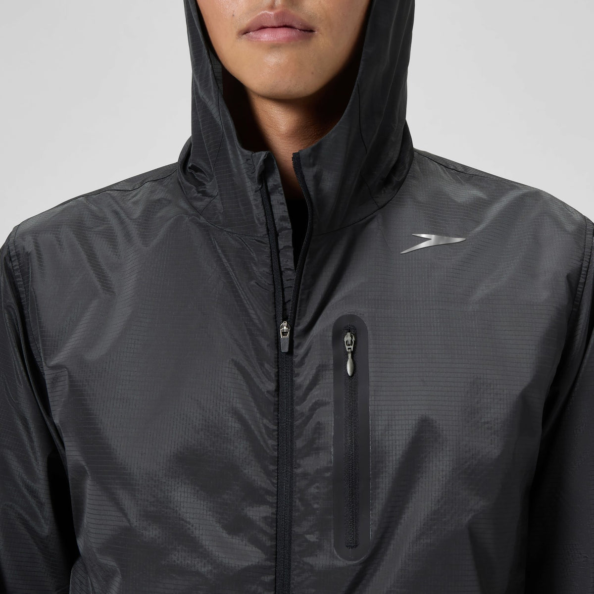 Speedo V Class Pro Jacket Black/Grey