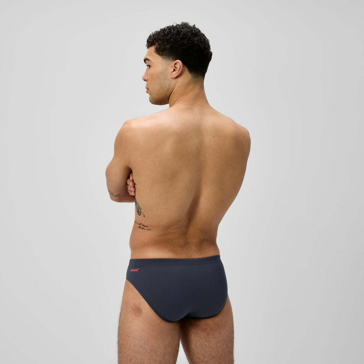 Speedo Hyperboom Splice Brief Grey/Red