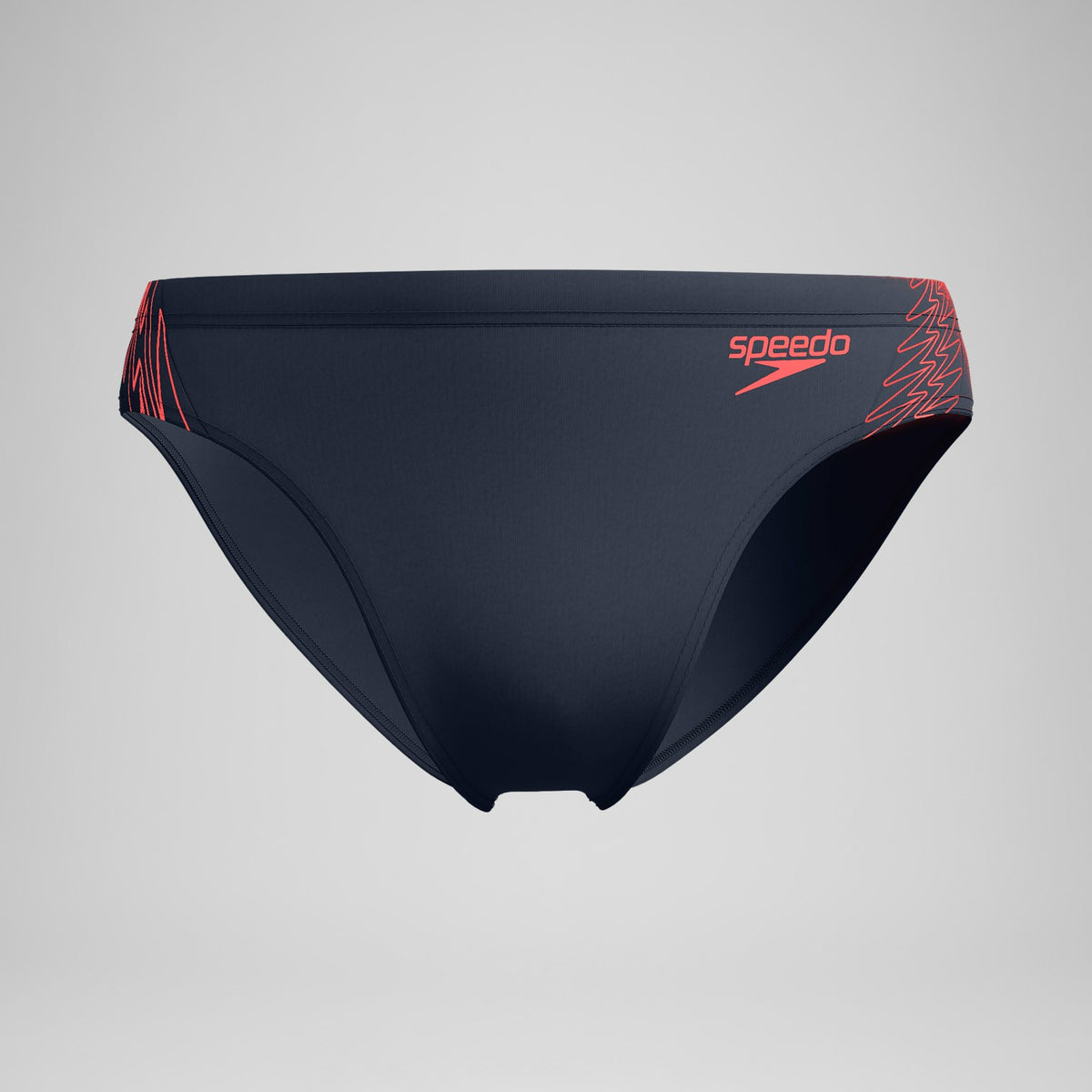 Speedo Hyperboom Splice Brief Grey/Red