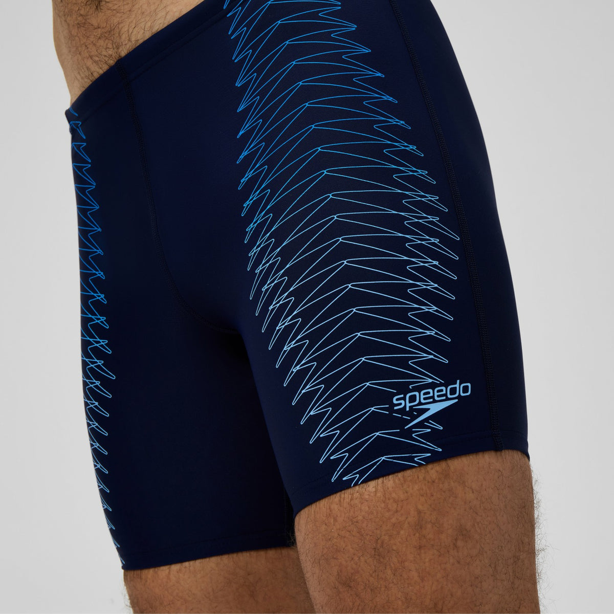 Speedo Duo Logo Logo Print Mid Jammer Navy/Blue