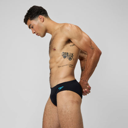 Speedo Tech Panel Brief Black/Blue