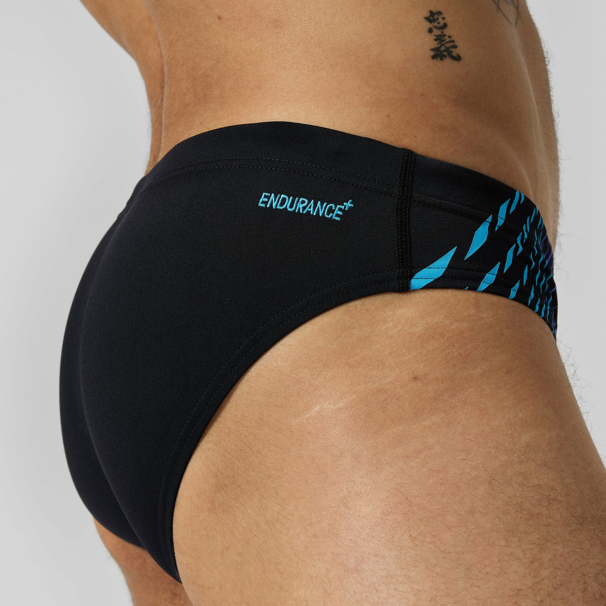 Speedo Tech Panel Brief Black/Blue
