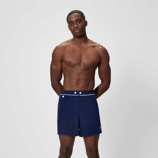 Speedo Jetstream Solid Swim Shorts Navy