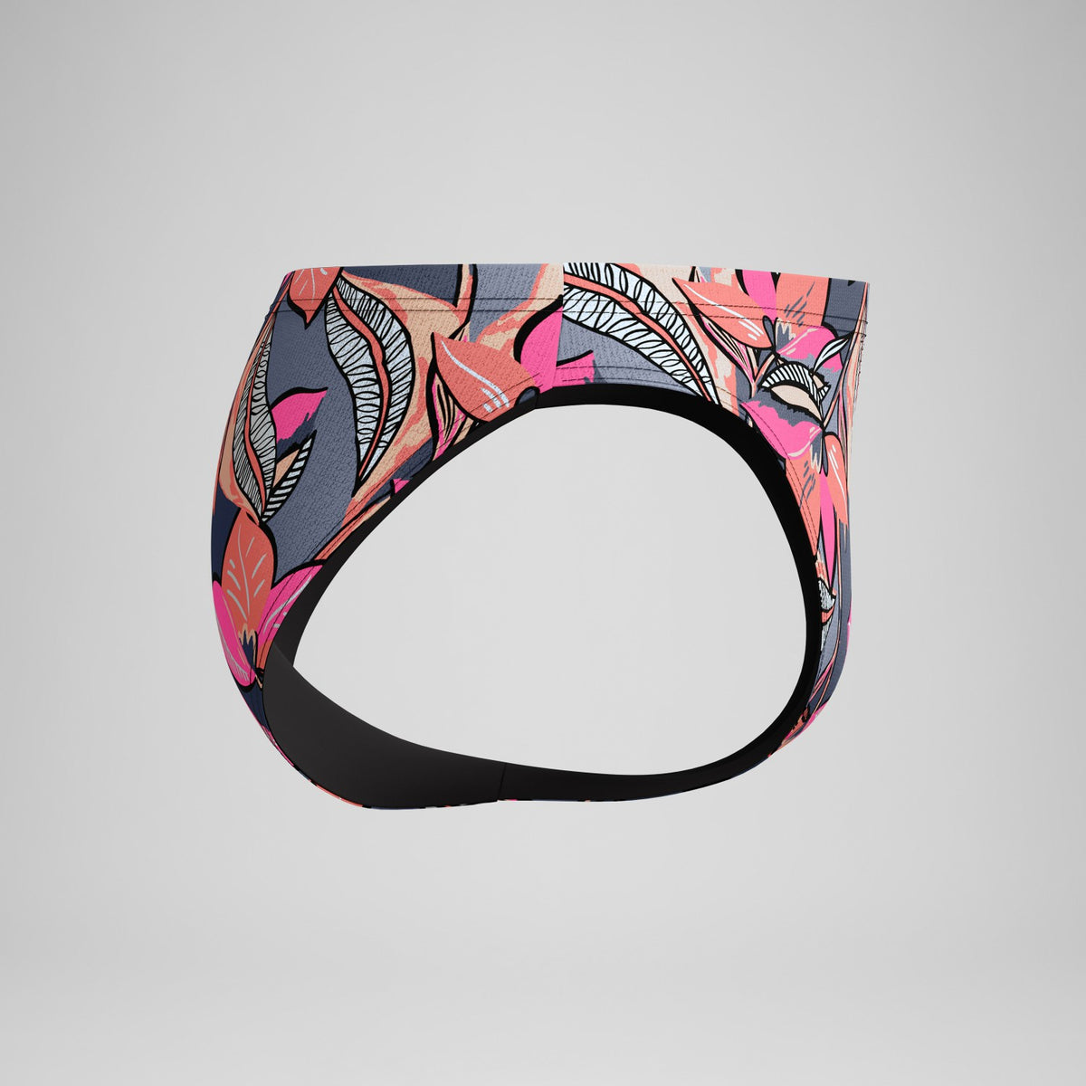 Speedo Beachstar Printed Brief Coral/Grey