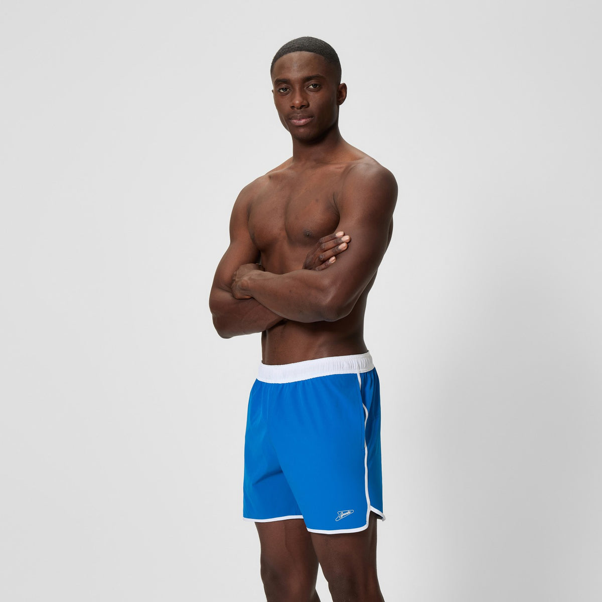 Speedo Jetstream Solid Swim Shorts Blue