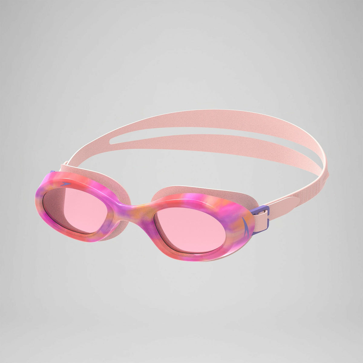 Speedo Junior Futura Hydrospex Printed Goggles Pink/Orange