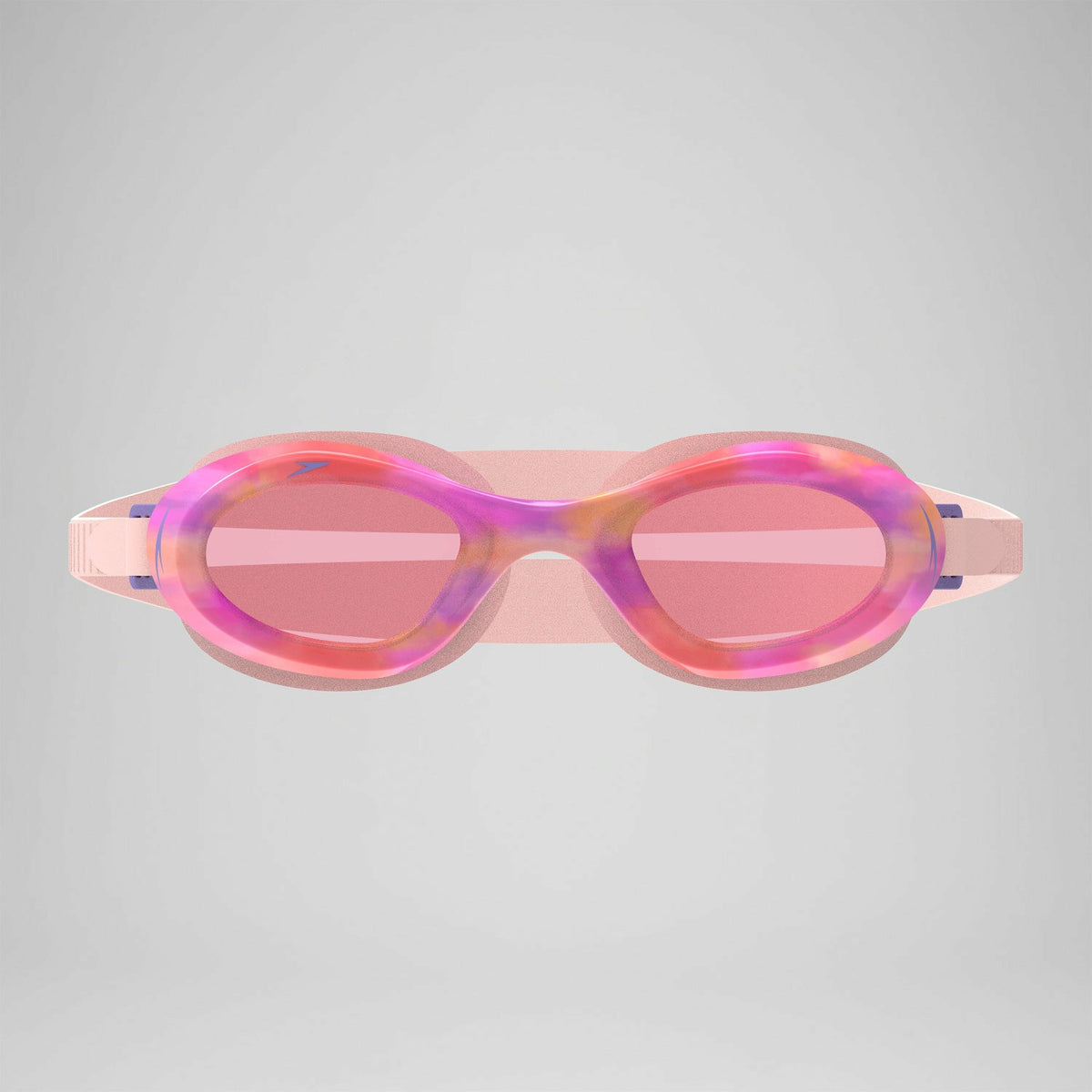 Speedo Junior Futura Hydrospex Printed Goggles Pink/Orange