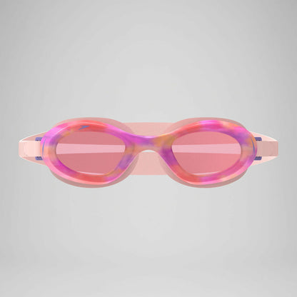 Speedo Junior Futura Hydrospex Printed Goggles Pink/Orange