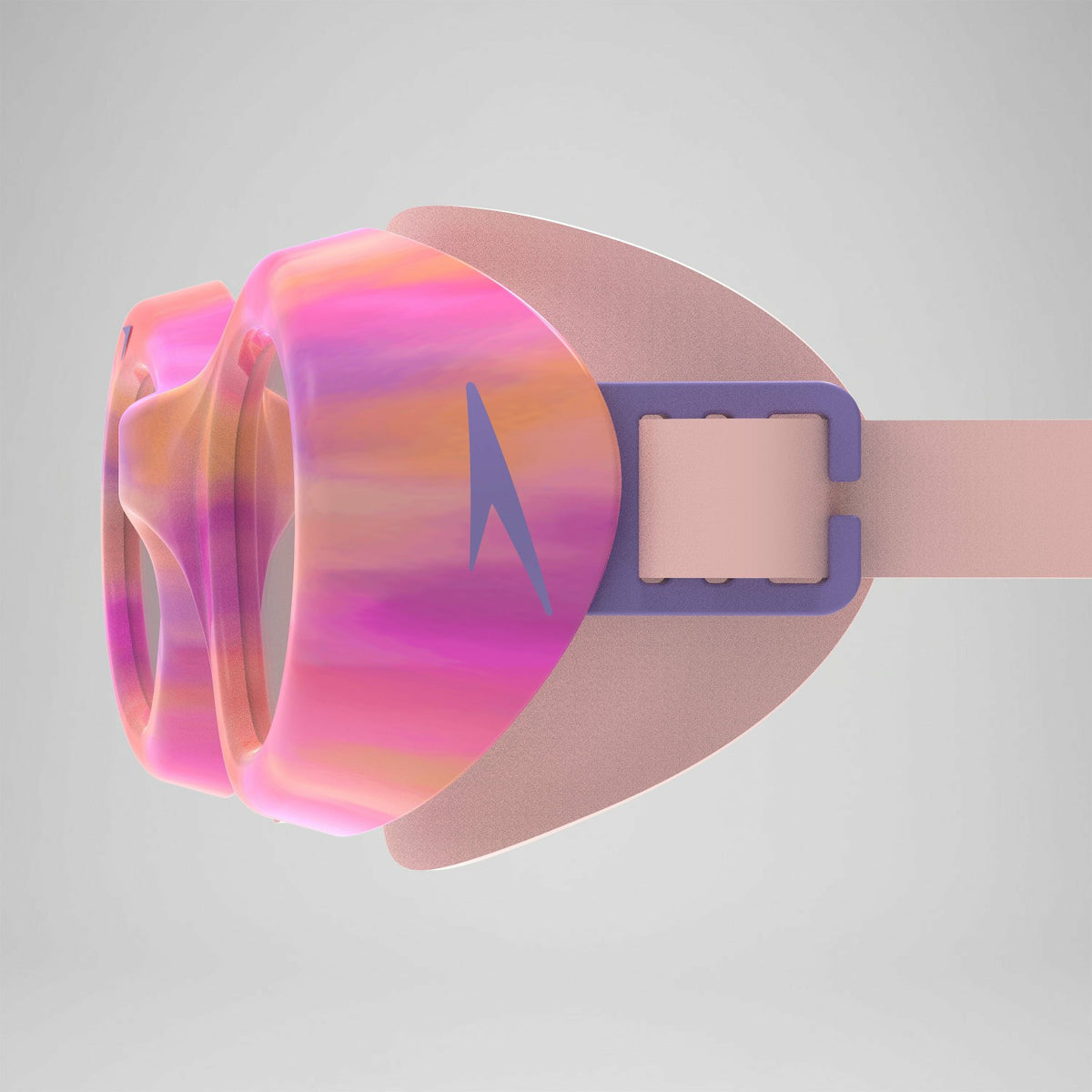 Speedo Junior Futura Hydrospex Printed Goggles Pink/Orange