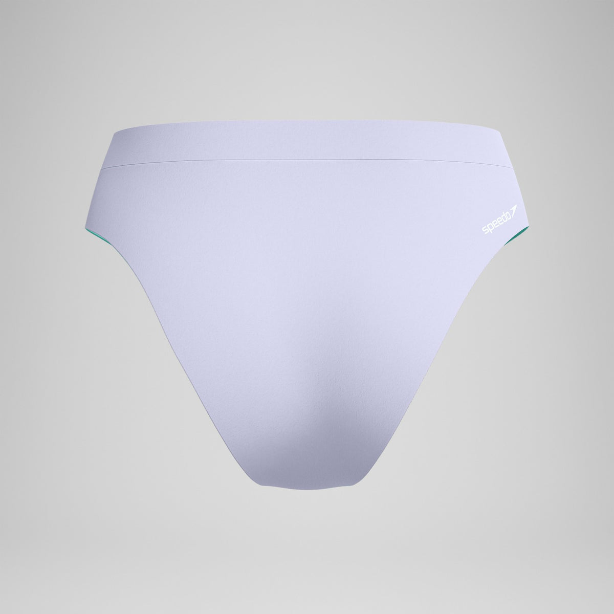Speedo FLU3NTE Solid Hi Waist Bikini Bottom Lilac