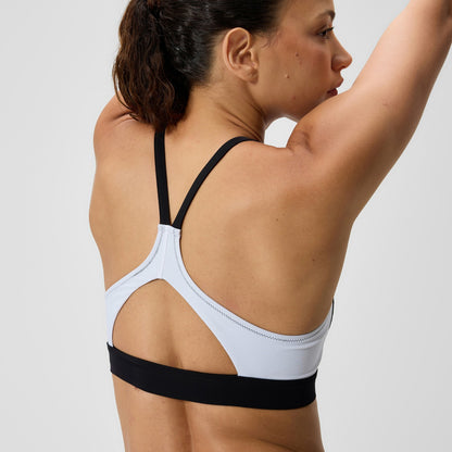 Speedo Colourblock Bikini Top Black/White
