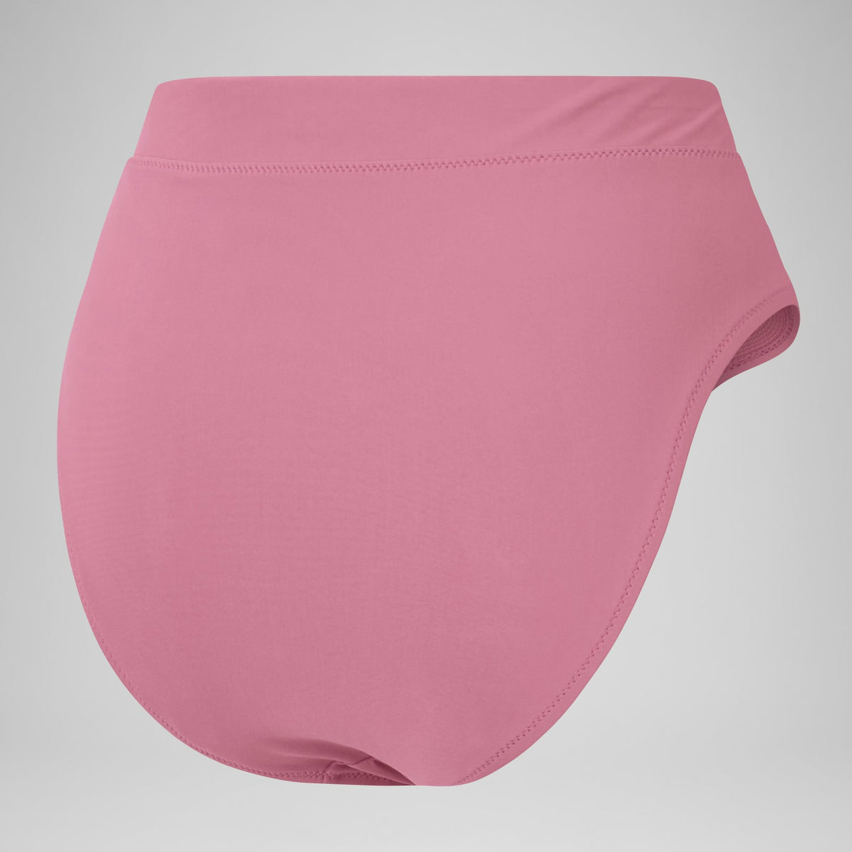 Speedo Solid High Waisted Bikini Bottom Purple