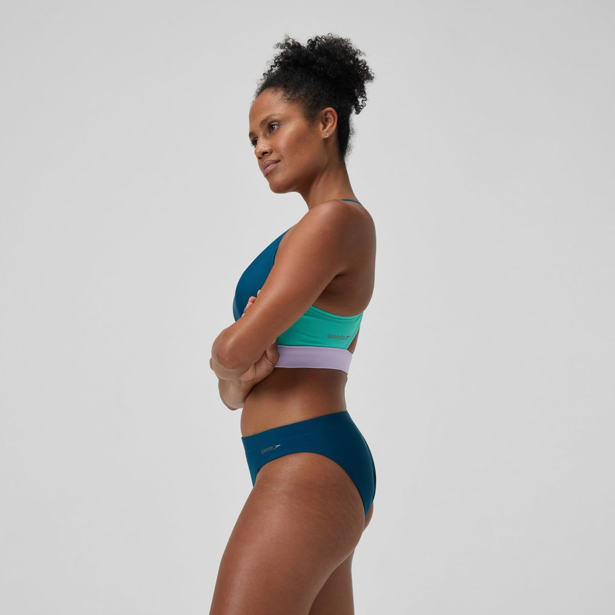 Speedo Solid Classic Bikini Bottom Dark Teal