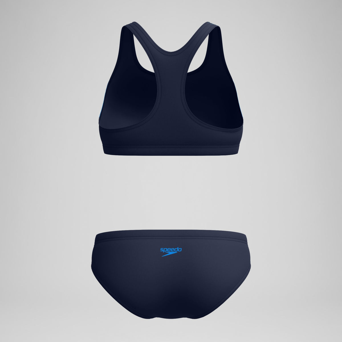 Speedo Colourblock Splice 2.0 Bikini Set Navy/Blue