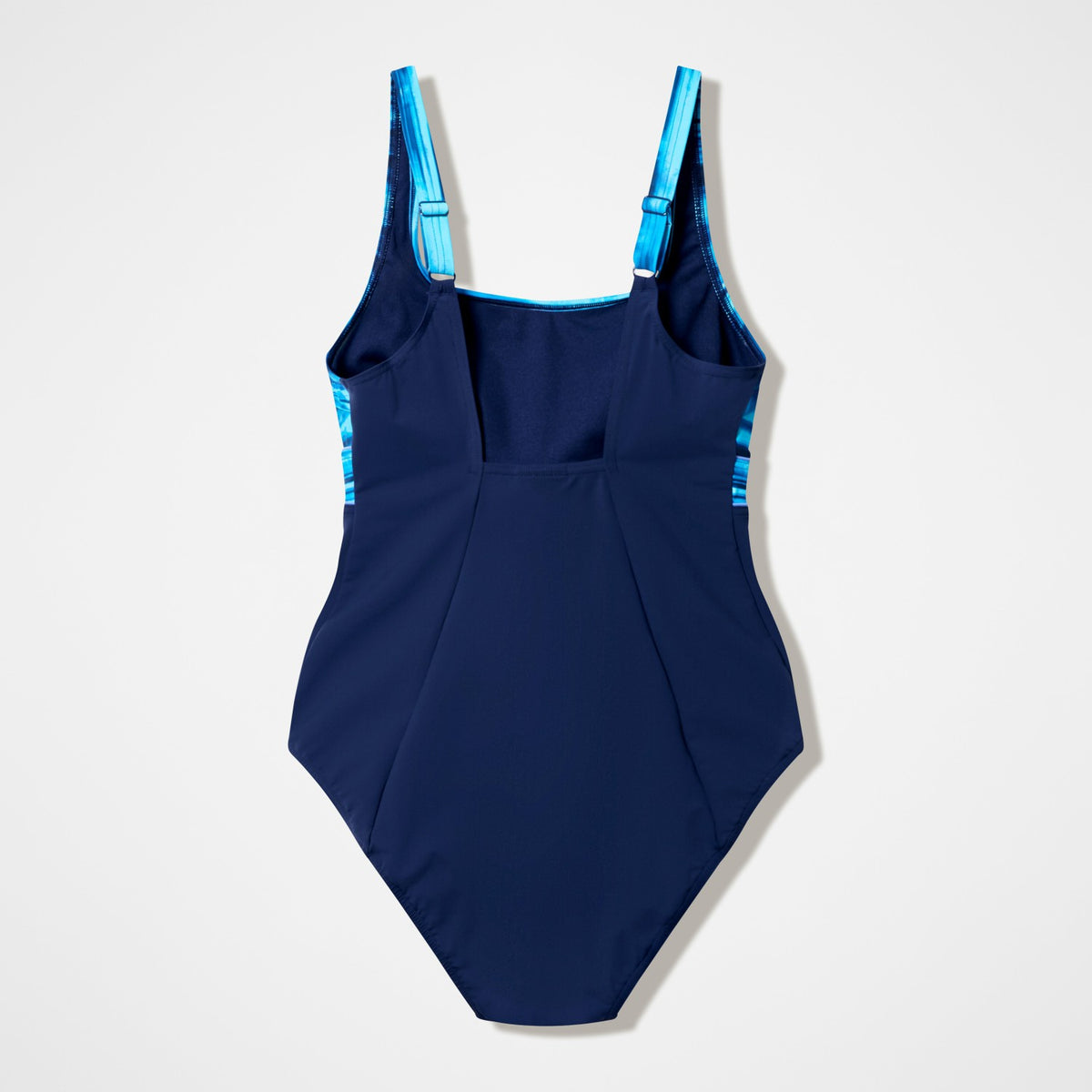 Speedo Contour Eclipse Printed Swimsuit Navy/Blue