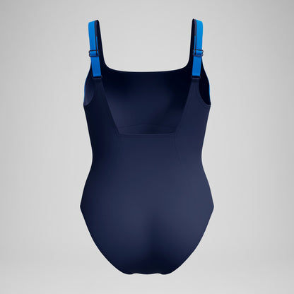 Speedo Shaping Contour Eclipse Swimsuit Blue/Black