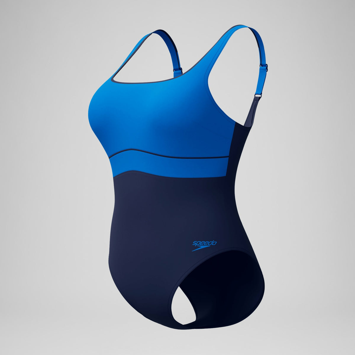 Speedo Shaping Contour Eclipse Swimsuit Blue/Black