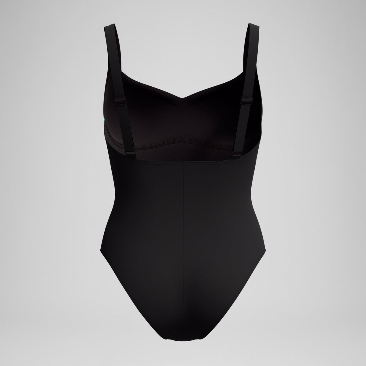Speedo Shaping Printed LunaElustre Swimsuit Black/Purple