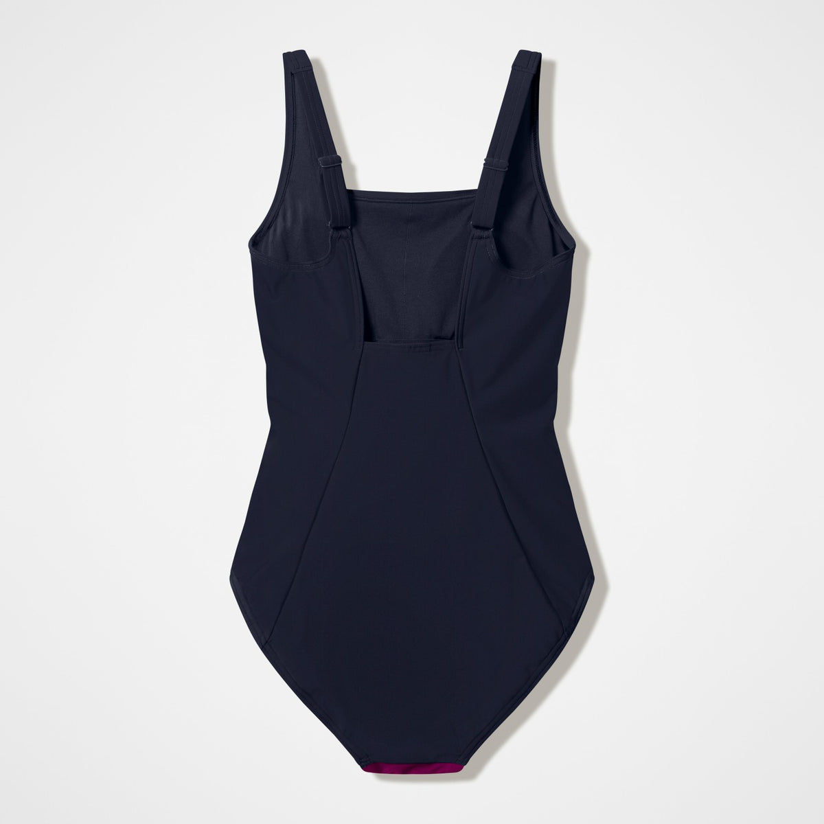 Speedo Colourblock Contour Swimsuit Dark Pink/Black