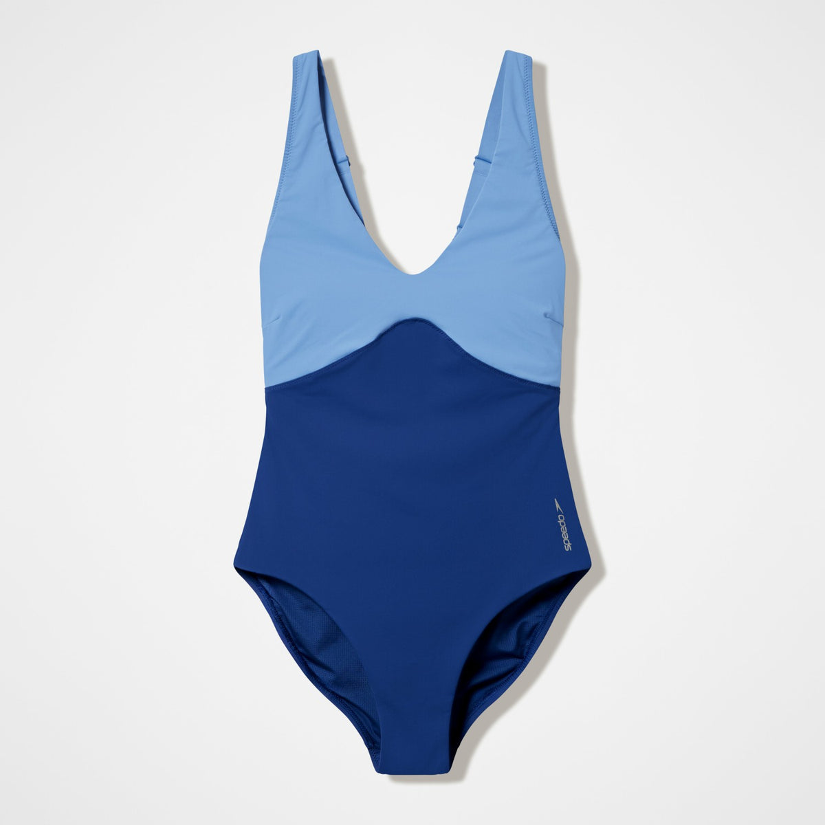 Speedo Sculpture Swimsuit Grey/Blue