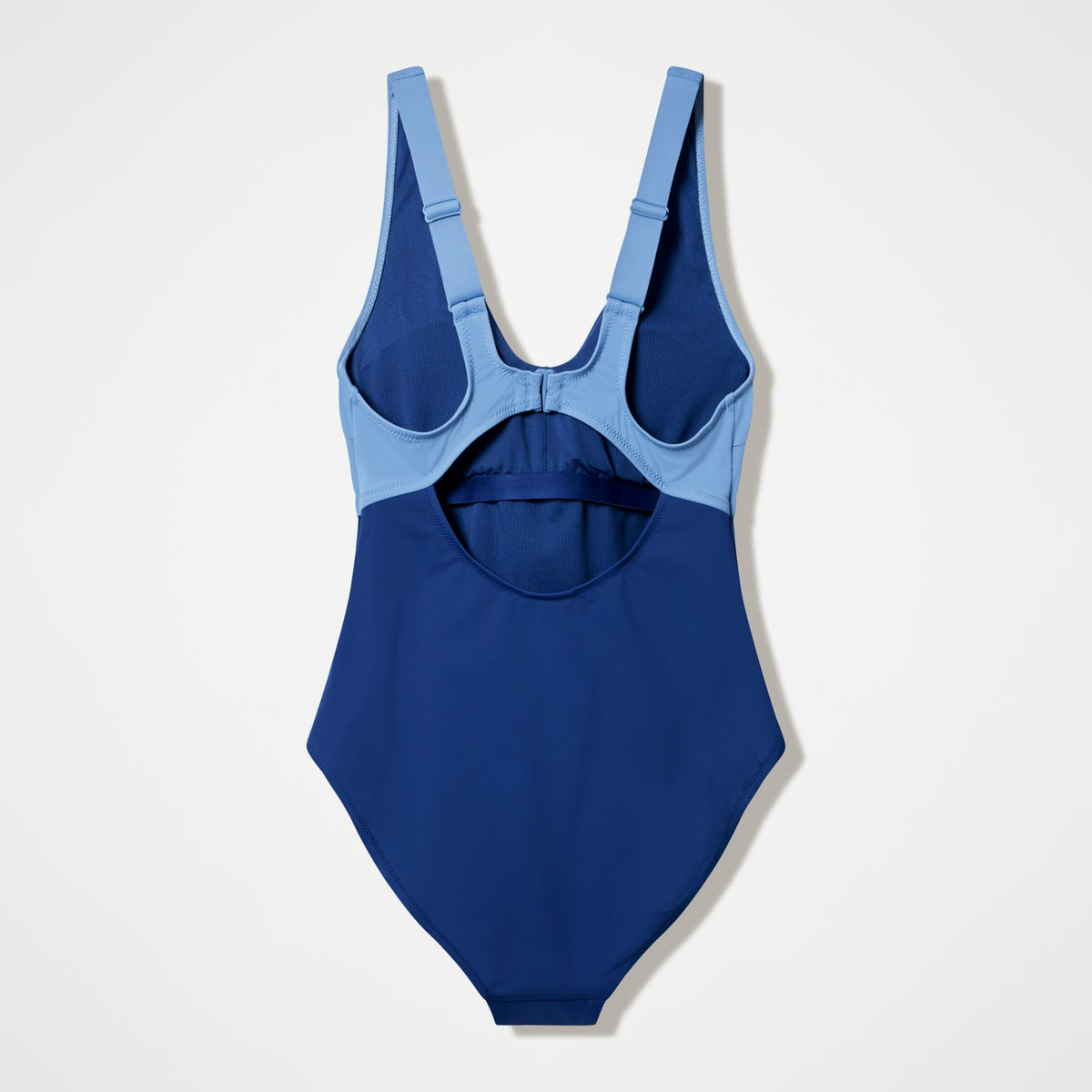 Speedo Sculpture Swimsuit Grey/Blue