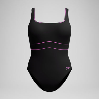 Speedo Shaping Contour Eclipse Swimsuit Black