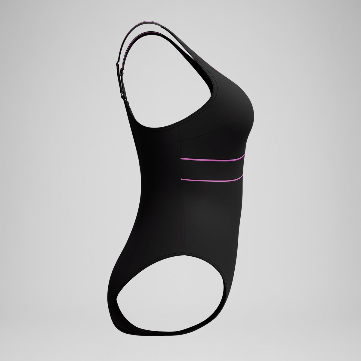 Speedo Shaping Contour Eclipse Swimsuit Black