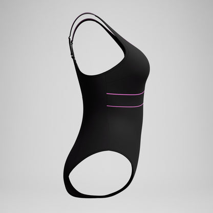 Speedo Shaping Contour Eclipse Swimsuit Black
