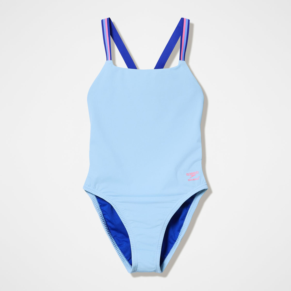 Speedo Club Training Comfort V-Back Swimsuit Blue