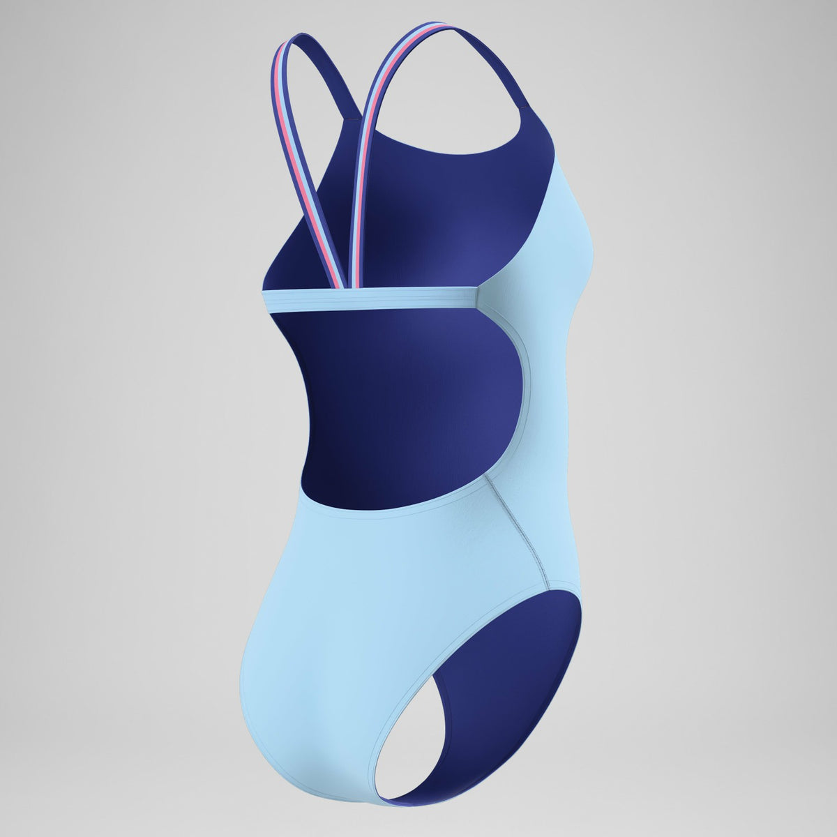 Speedo Club Training Comfort V-Back Swimsuit Blue