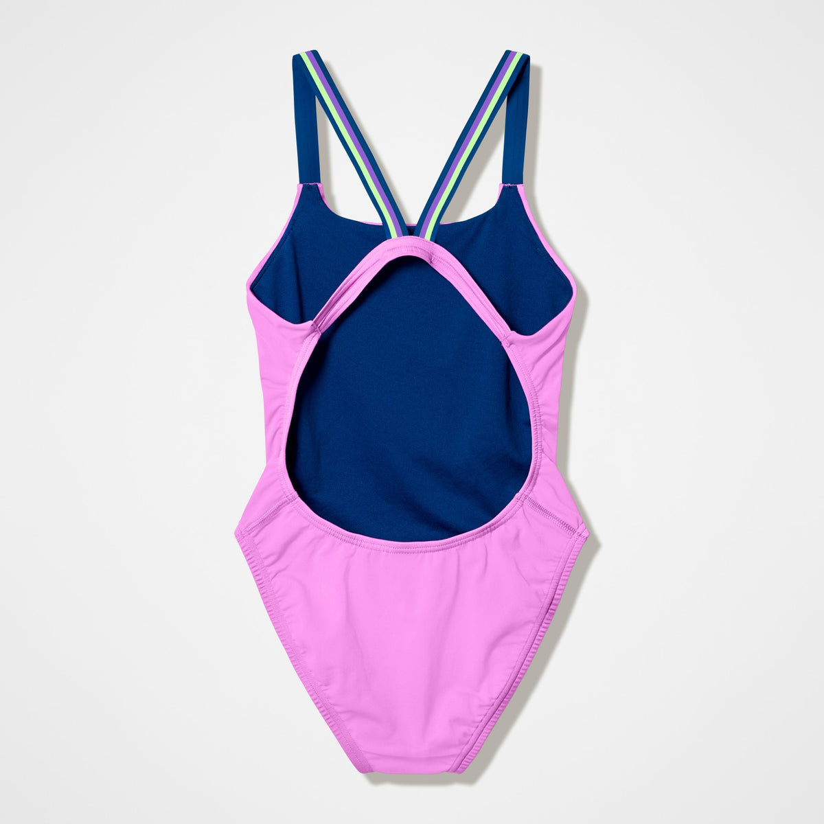 Speedo Club Training Comfort V-Back Swimsuit Pink