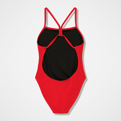 Speedo Team EnduranceX V-Back 2.0 Swimsuit Red