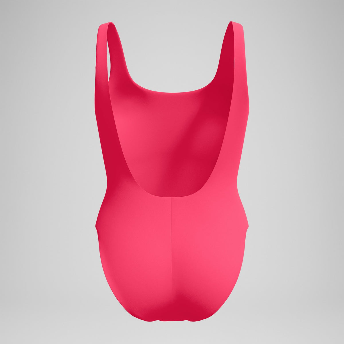 Speedo Logo Deep U-Back Swimsuit Pink