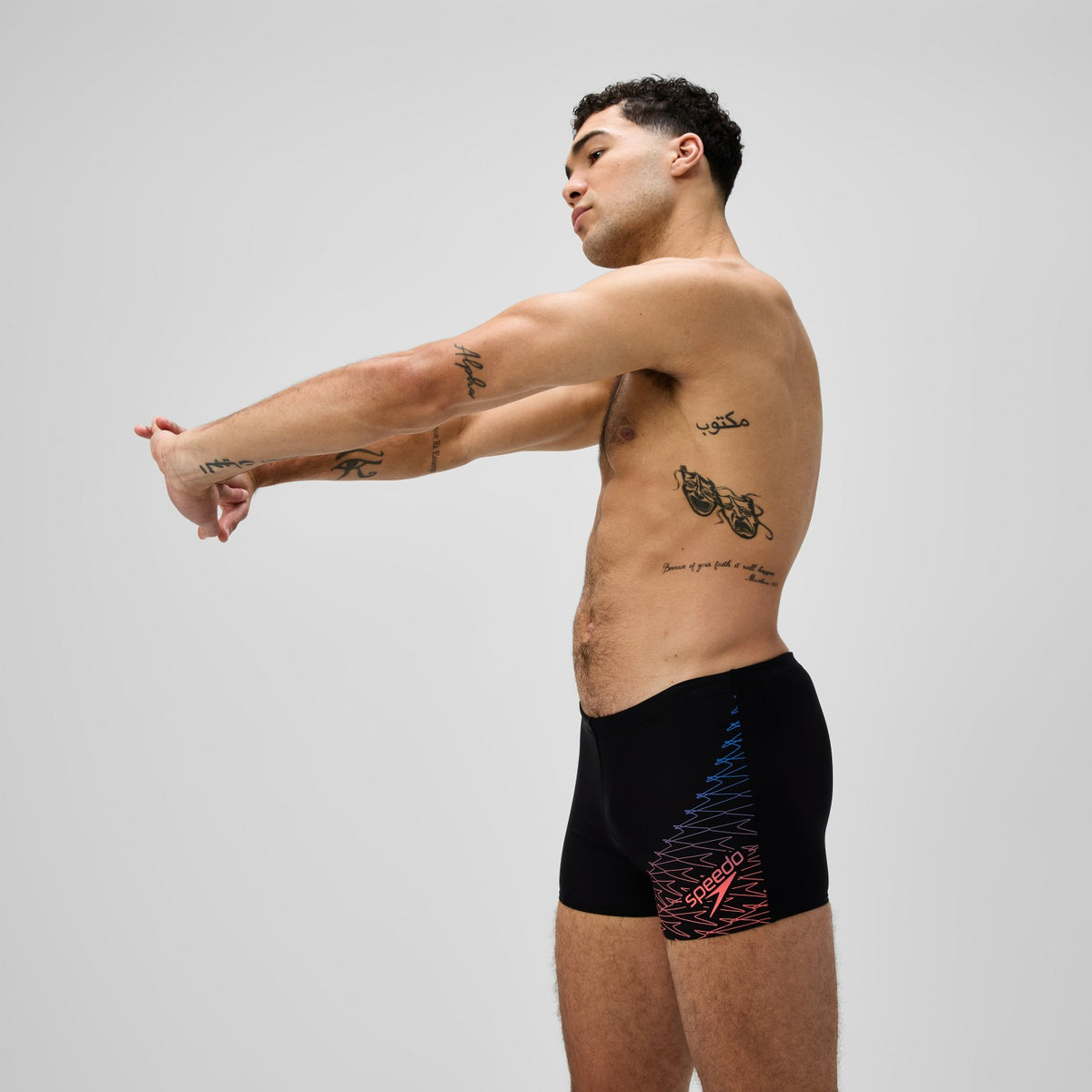 Speedo Medley Logo Aquashorts Black