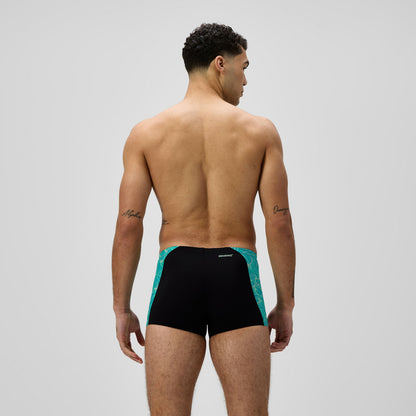 Speedo Hyperboom Panel Aquashorts Black/Turquoise