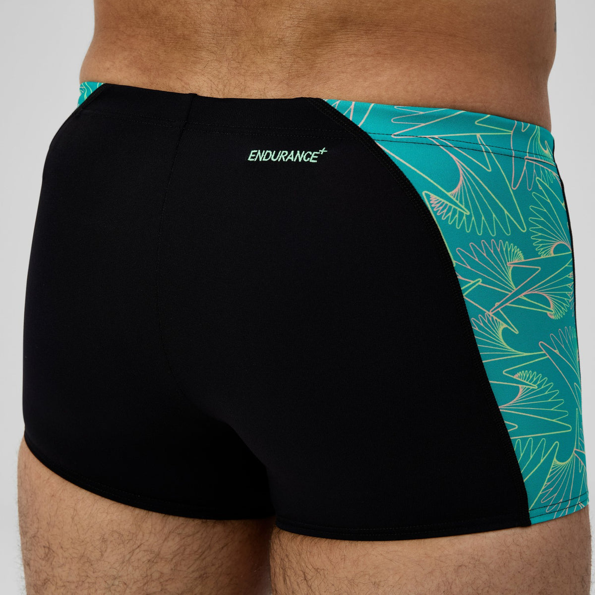 Speedo Hyperboom Panel Aquashorts Black/Turquoise