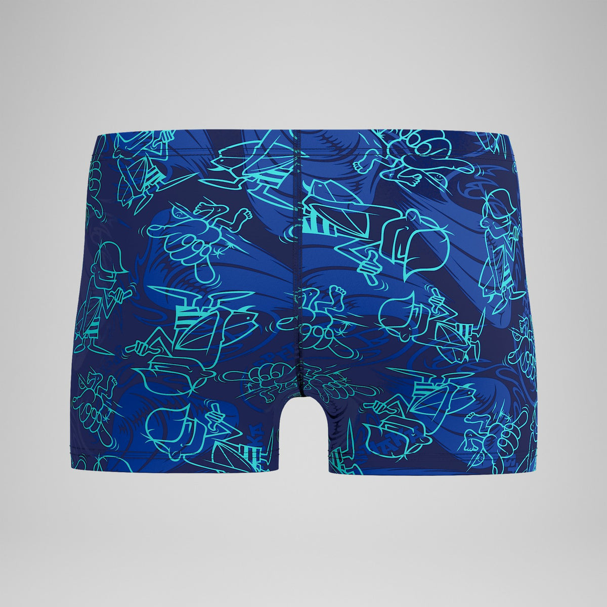 Speedo Printed Beachstar Aquashorts Blue