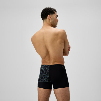 Speedo Hyperboom V-Cut Aquashorts Black/Green