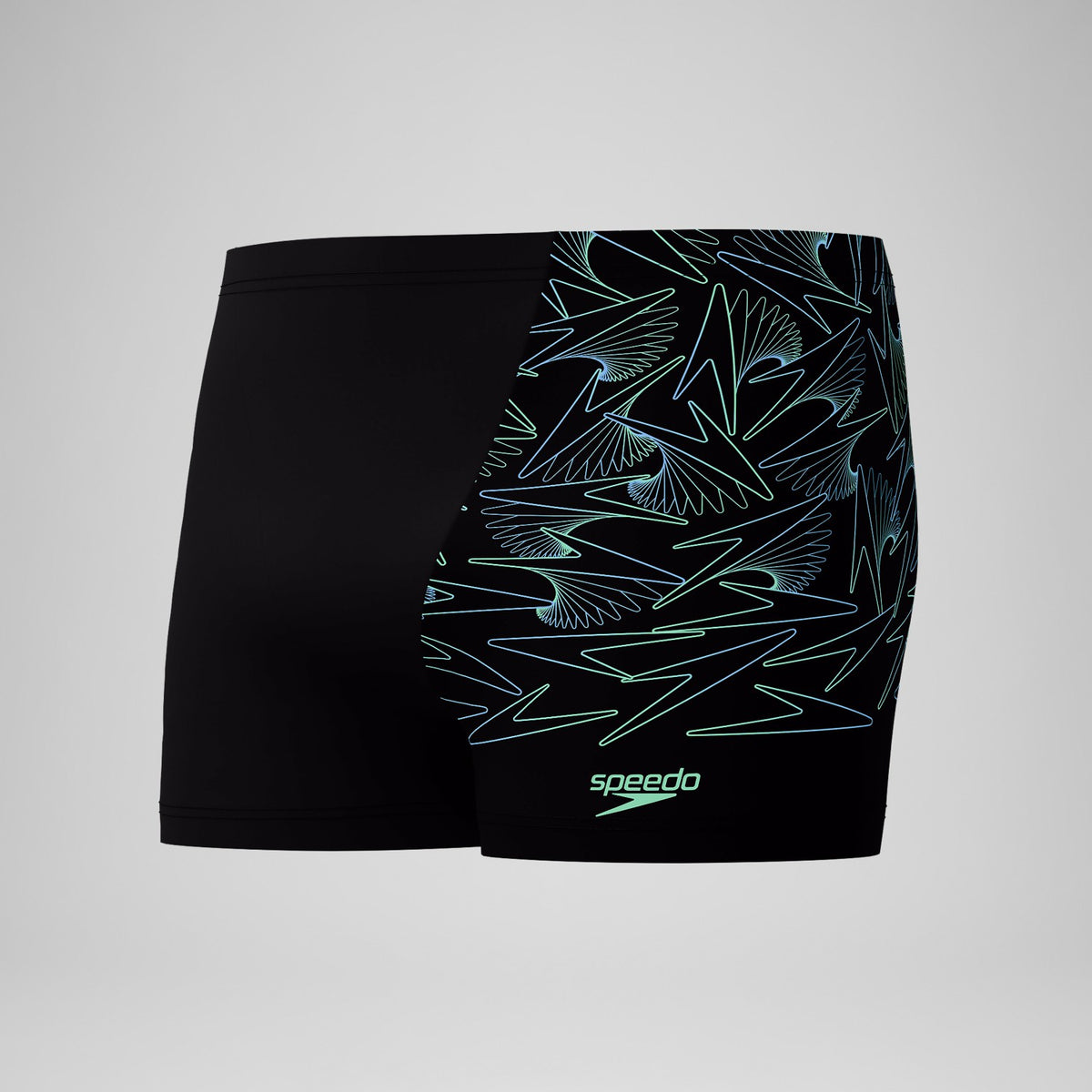 Speedo Hyperboom V-Cut Aquashorts Black/Green