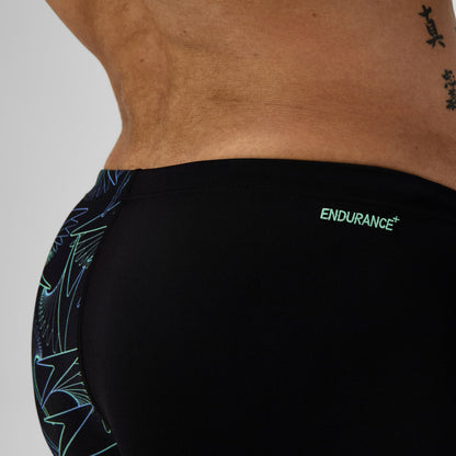 Speedo Hyperboom V-Cut Aquashorts Black/Green