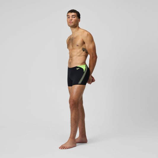 Speedo HyperBoom Splice Aquashorts Black/Yellow