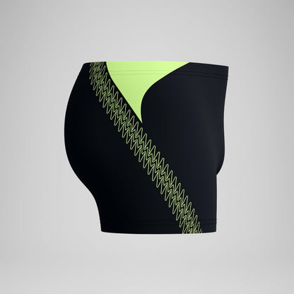 Speedo HyperBoom Splice Aquashorts Black/Yellow