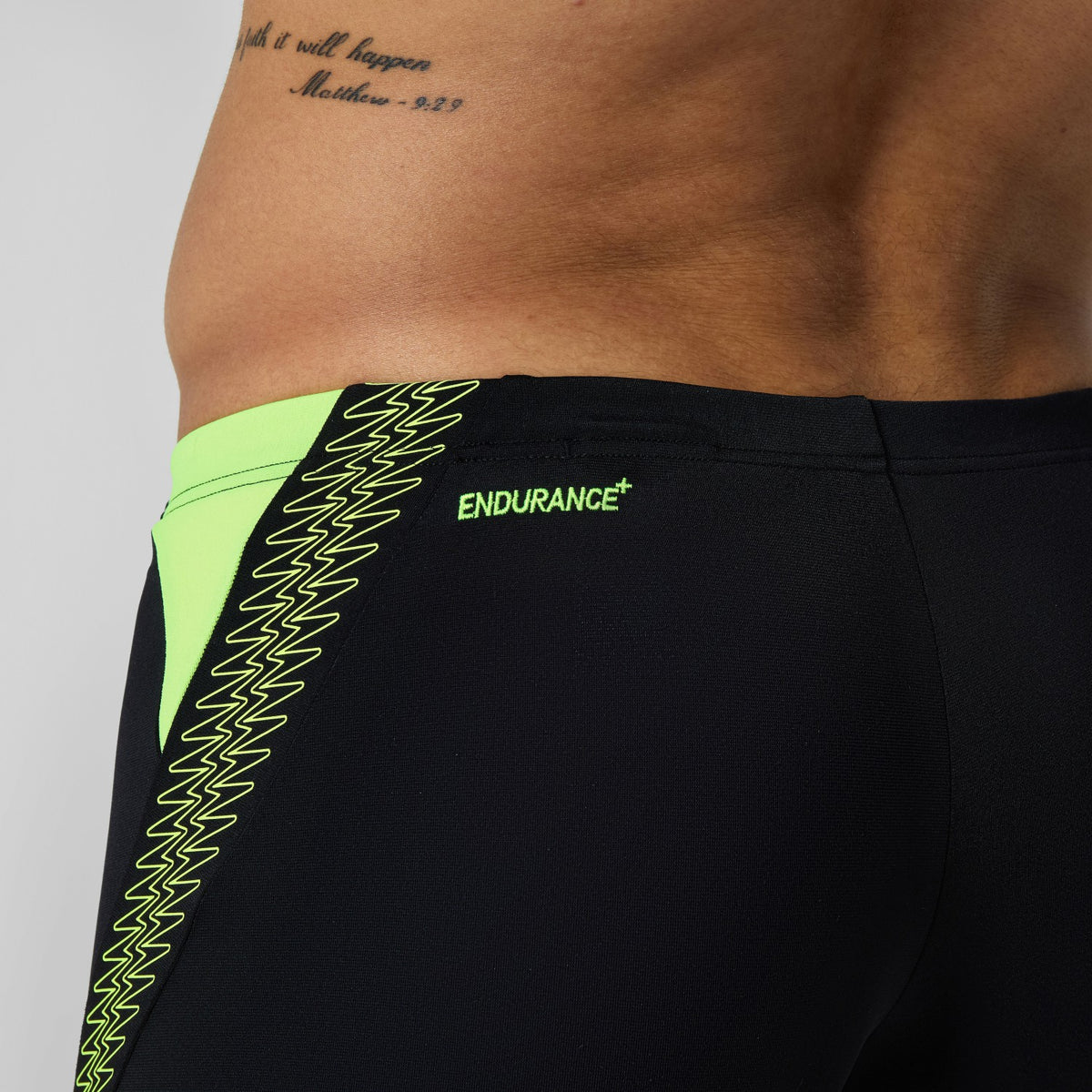 Speedo HyperBoom Splice Aquashorts Black/Yellow
